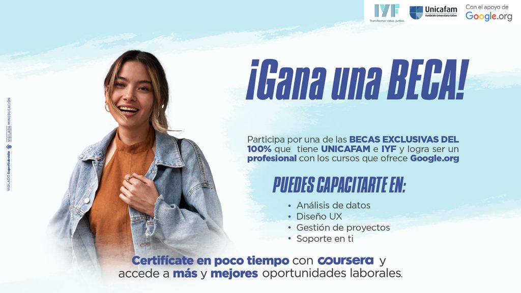 Gana una beca para certificarte en competencias digitales Gana una beca para certificarte en competencias digitales