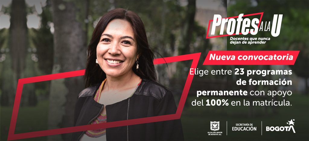 ¡Profe! Estudia en Unicafam con la beca del distrito!