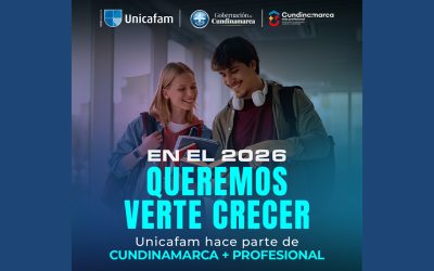 Estudia en Unicafam con el Fondo “Cundinamarca Más Profesional”