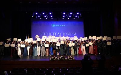 Un cielo lleno de sueños: así se vivió la ceremonia de grados en Unicafam